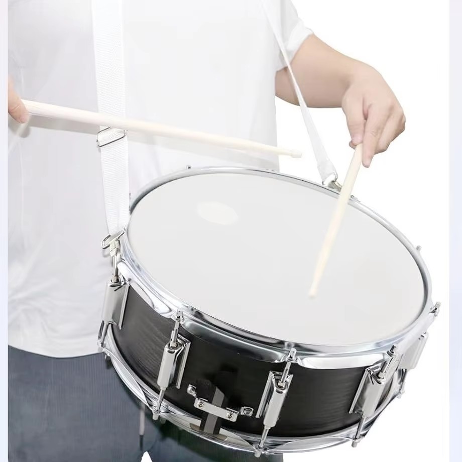 Musical Instrument Band - Wood‑grain Marching Drums Marching Band Percussion