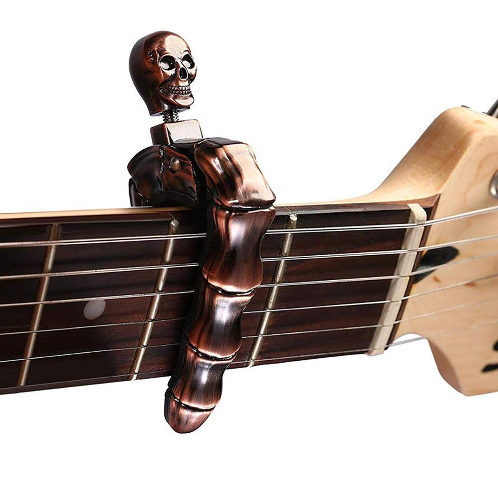 Guitar Capo Skull Capo for Aco - Musical Instrument Note recension och pris