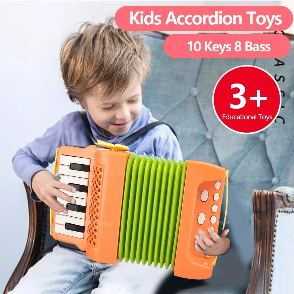 Accordion Toy for Kid Piano Mu - Musical Instrument For Toddlers recension och pris