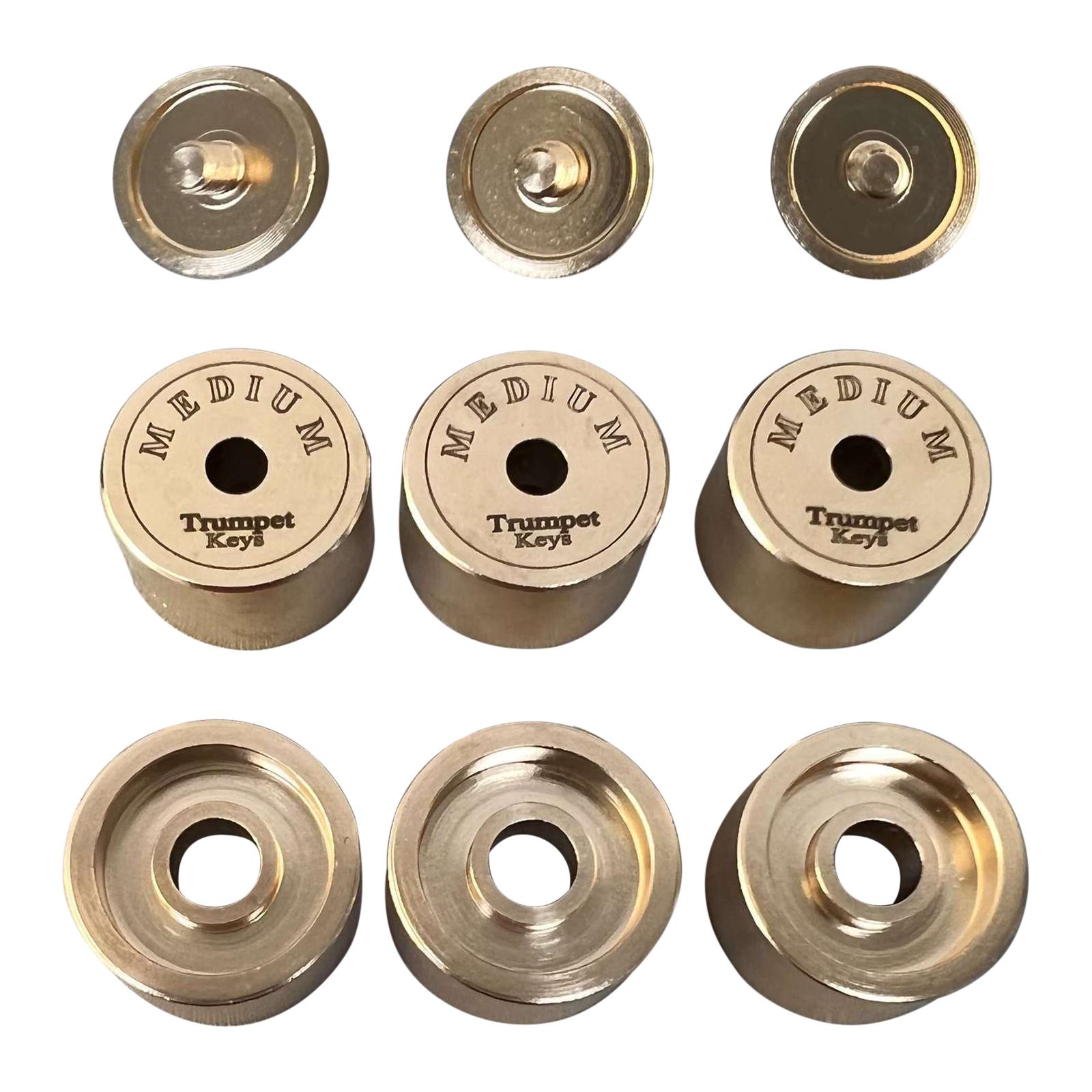 9Pcs Trumpets Valve Caps Wind  - Musical Instrument Repair recension och pris
