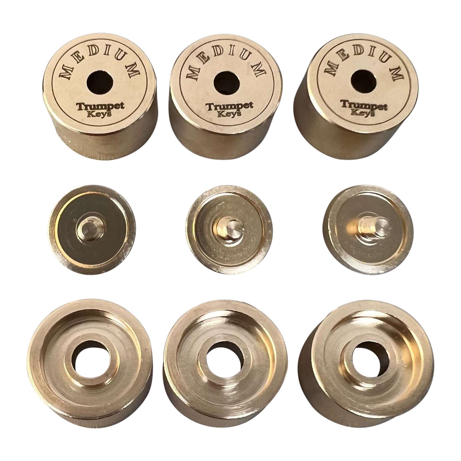 9Pcs Trumpets Valve Caps Wind  - Musical Instrument Repair recension och pris