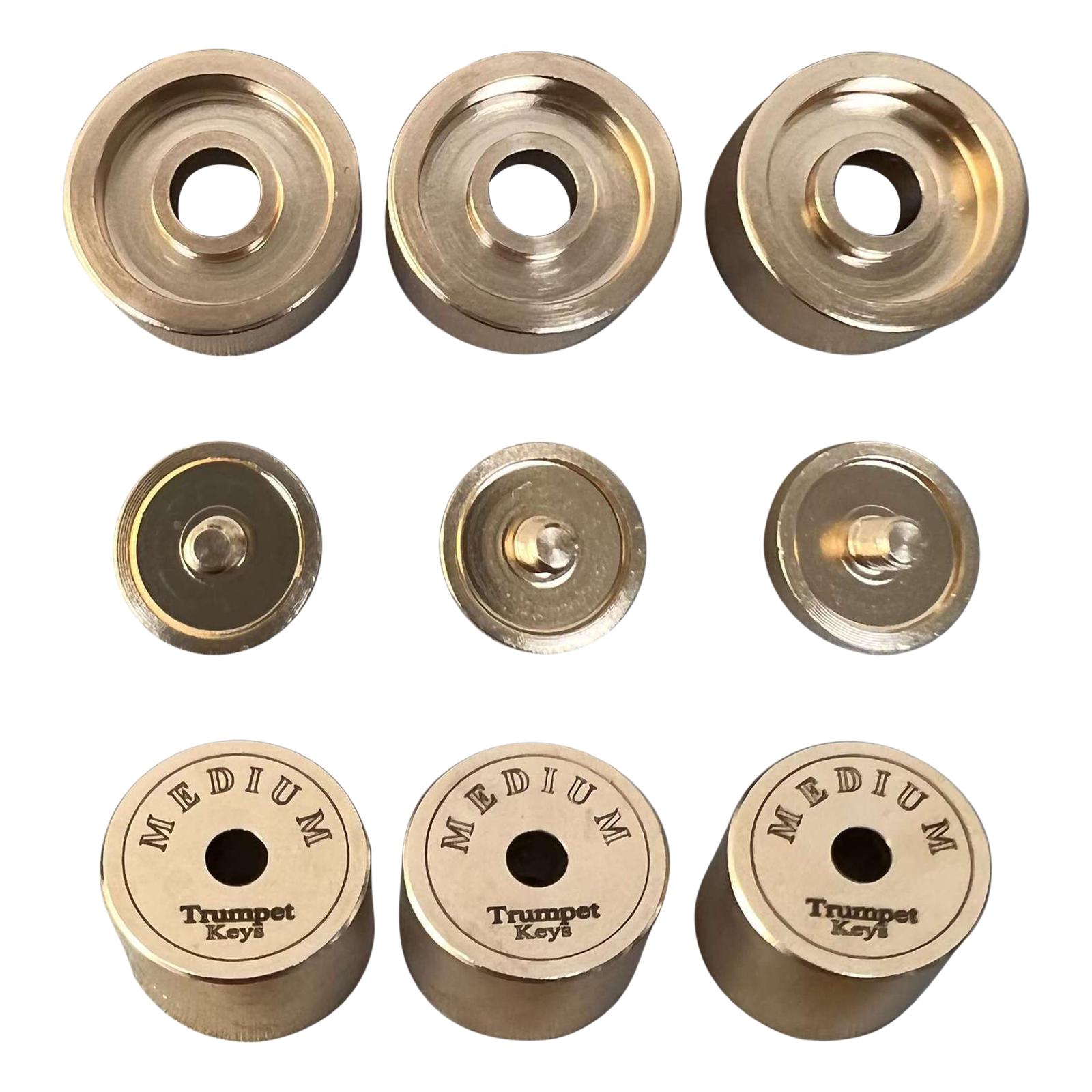 9Pcs Trumpets Valve Caps Wind  - Musical Instrument Repair recension och pris