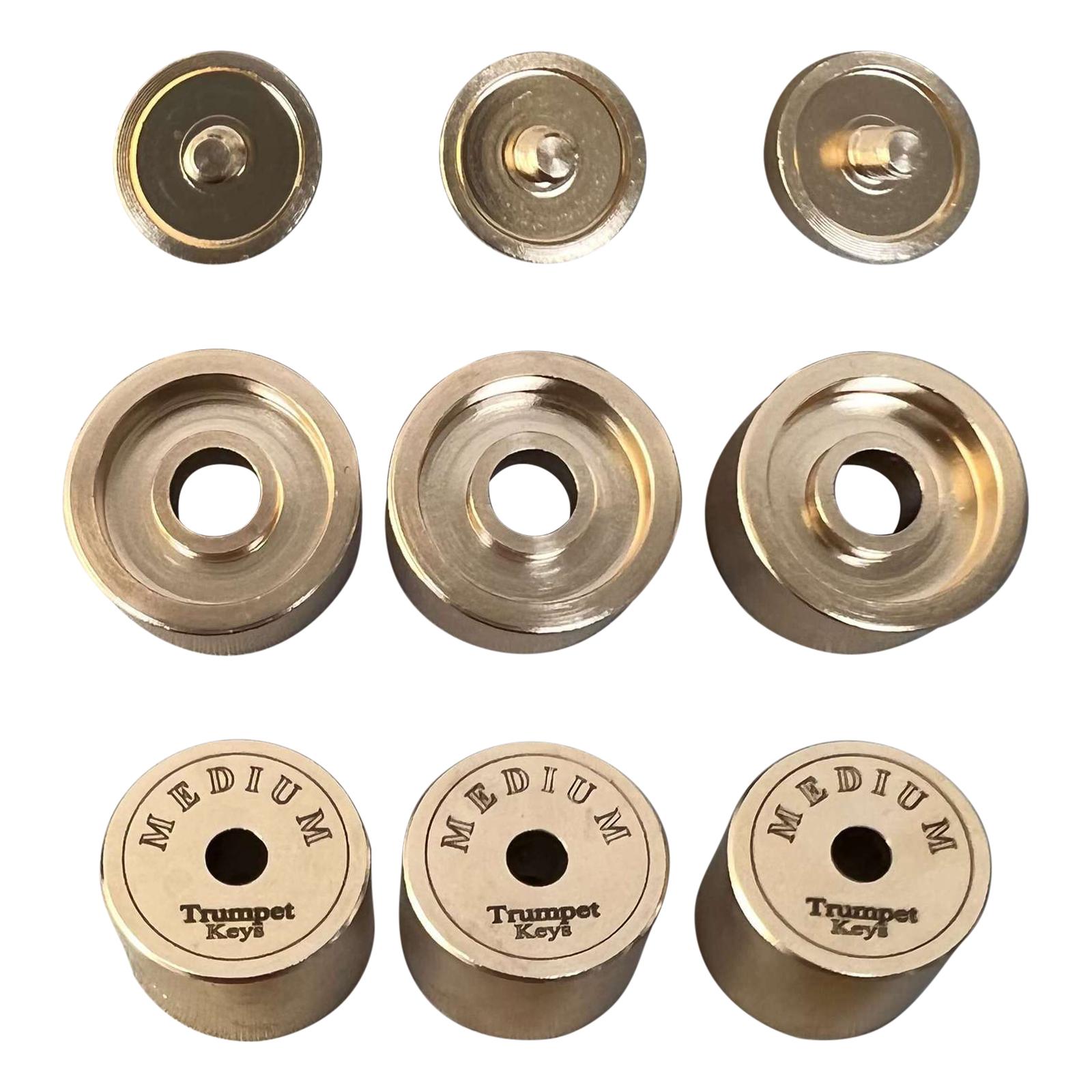 9Pcs Trumpets Valve Caps Wind  - Musical Instrument Repair recension och pris