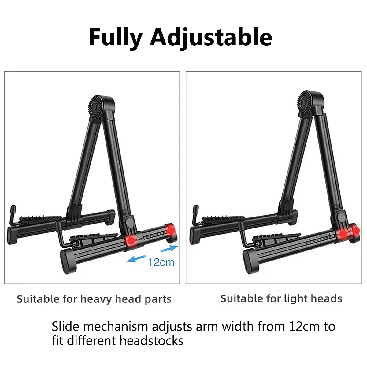 Miwayer Foldable Guitar Stand  - Musical Instrument Note recension och pris