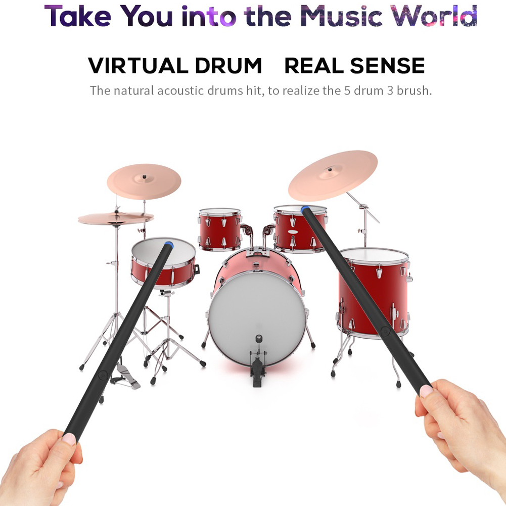 Somatosensory Drum Kit Profess - Musical Instrument Virtual recension och pris
