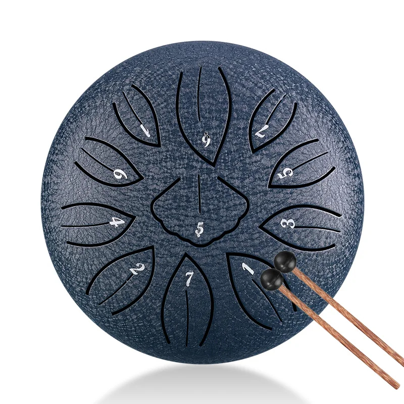 Hluru Steel Tongue Drum 6 Inch - Musical Instrument Note recension och pris