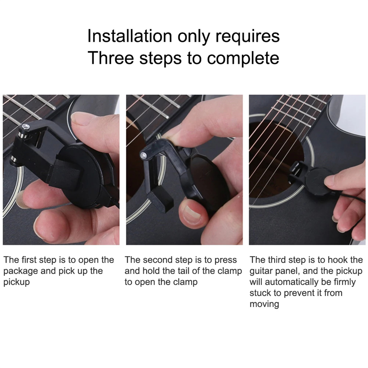 Audio Jack Clip On Pickup for  - Musical Instrument Note recension och pris