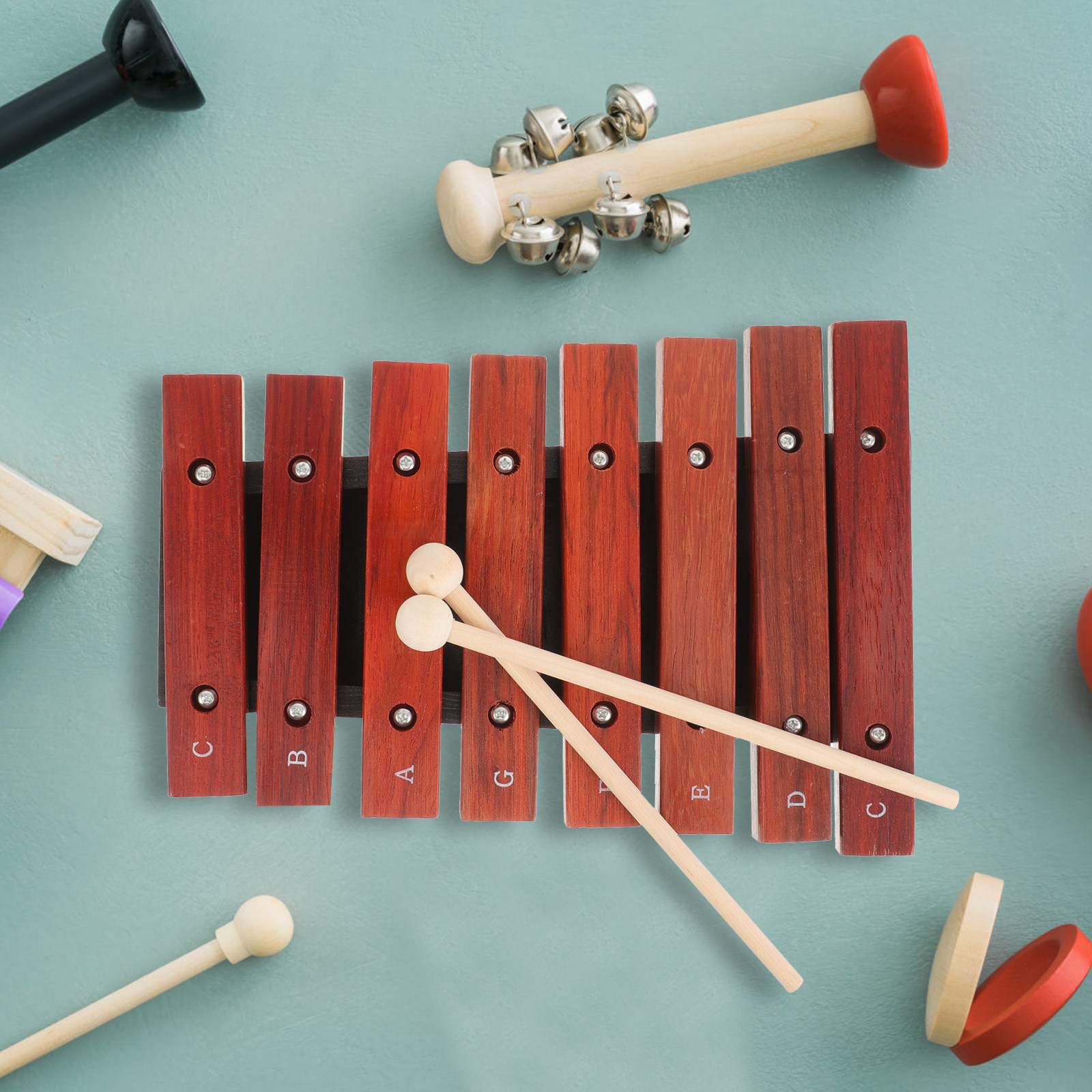 Wooden Xylophone 8 Note for Ch - Musical Instrument For Toddlers recension och pris
