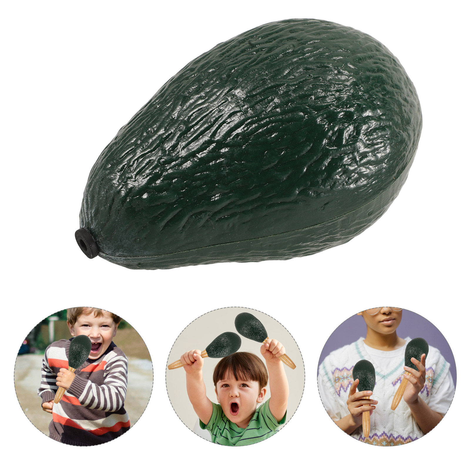 Fruit Shaker Maracas Avocado T - Musical Instrument For Toddlers recension och pris