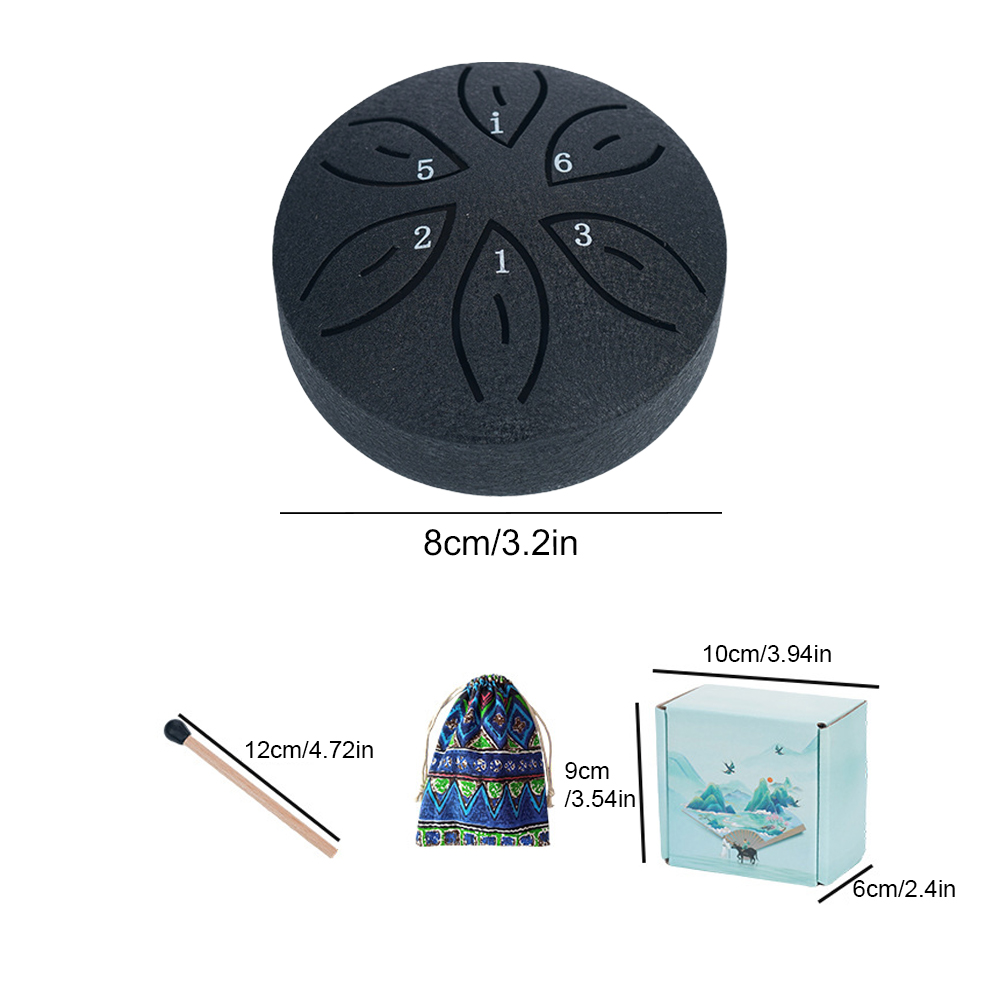 3 Inches 6 Notes Rain Drum for - Musical Instrument Note recension och pris