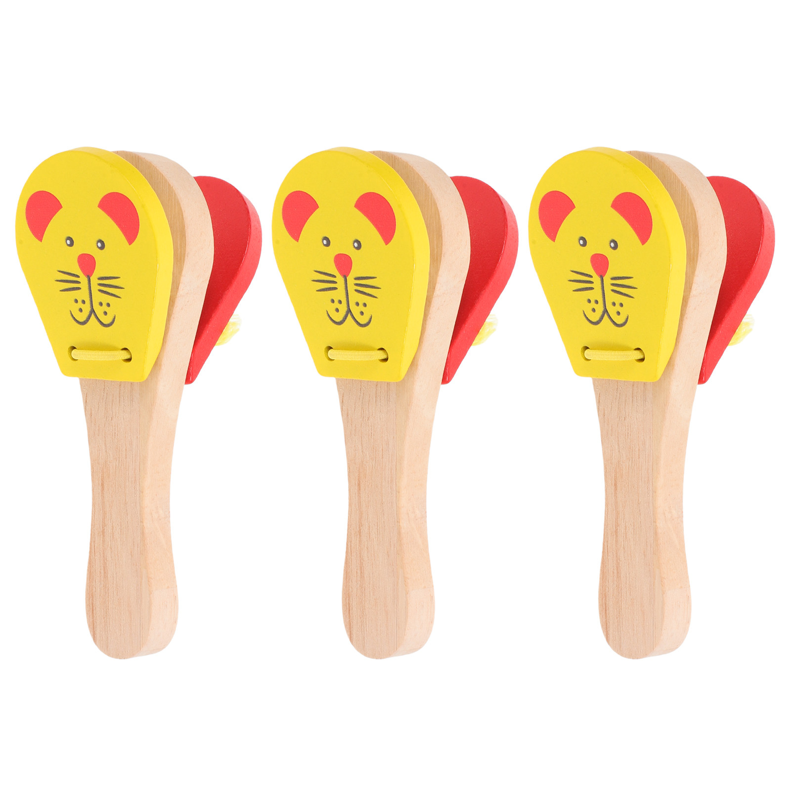 3Pcs Wooden Baby Percussion In - Musical Instrument For Toddlers recension och pris