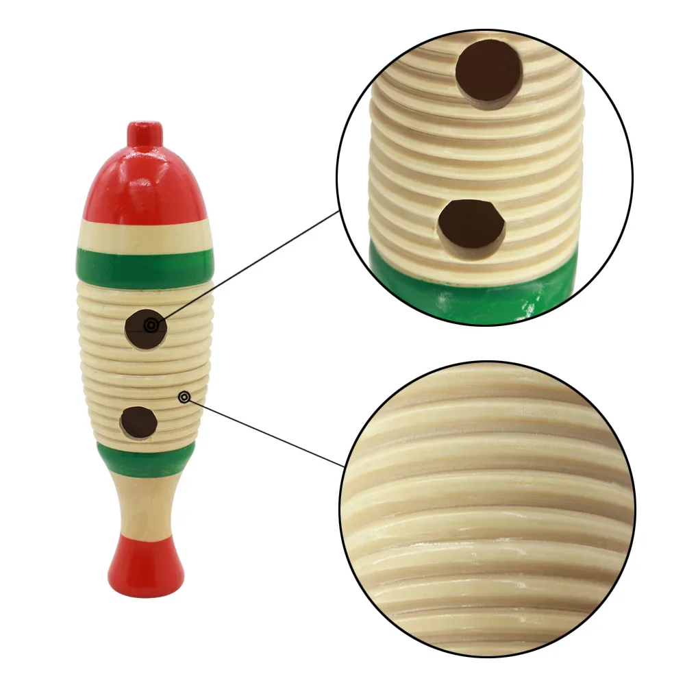 Wooden Fish Musical Orff Percu - Musical Instrument For Toddlers recension och pris