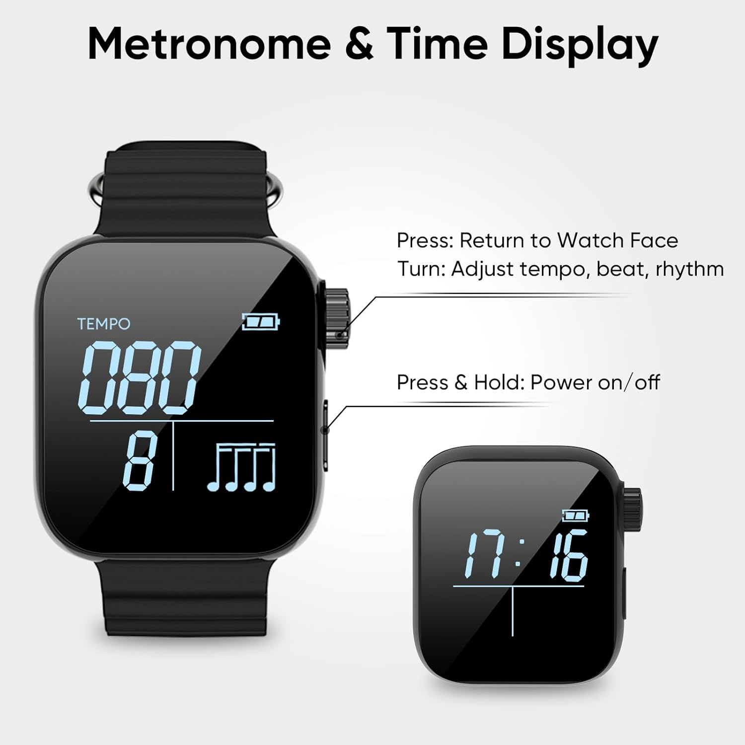 Wearable Vibrating Metronome 4 - Musical Instrument Names recension och pris