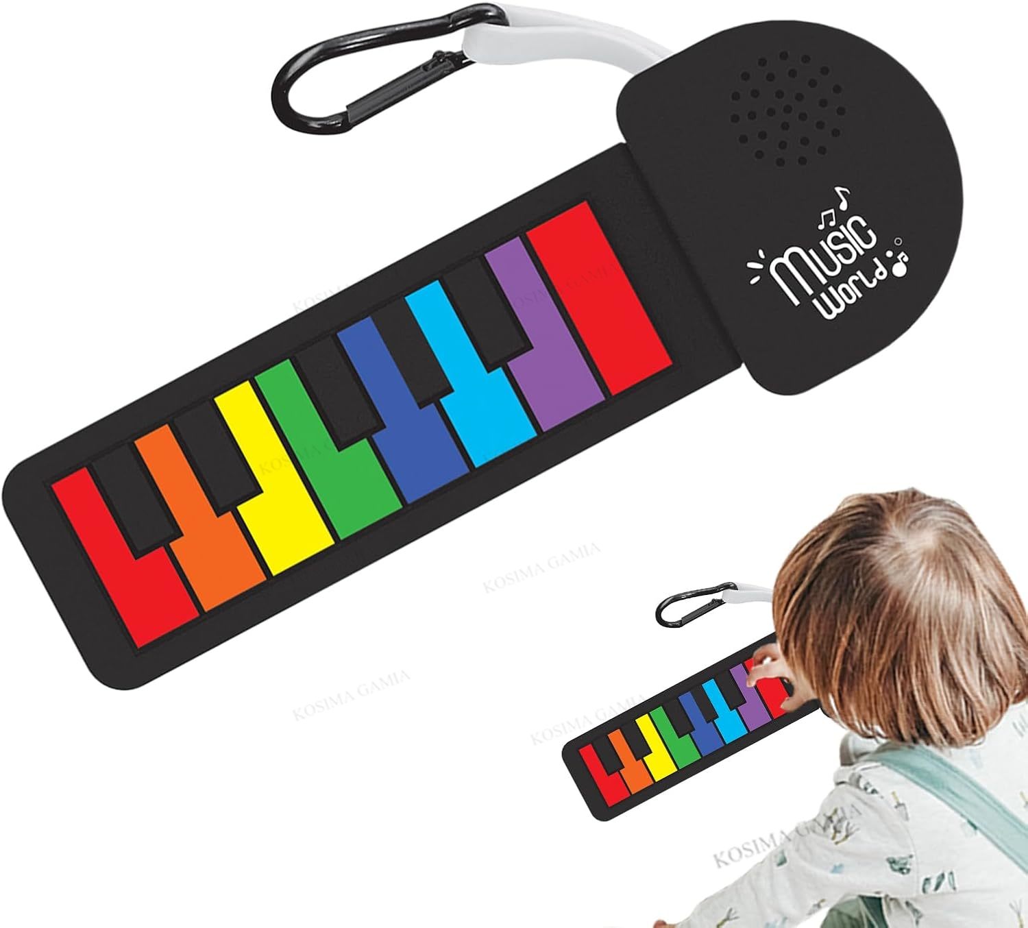 Roll Up Electronic Piano Silic - Musical Instrument Names recension och pris