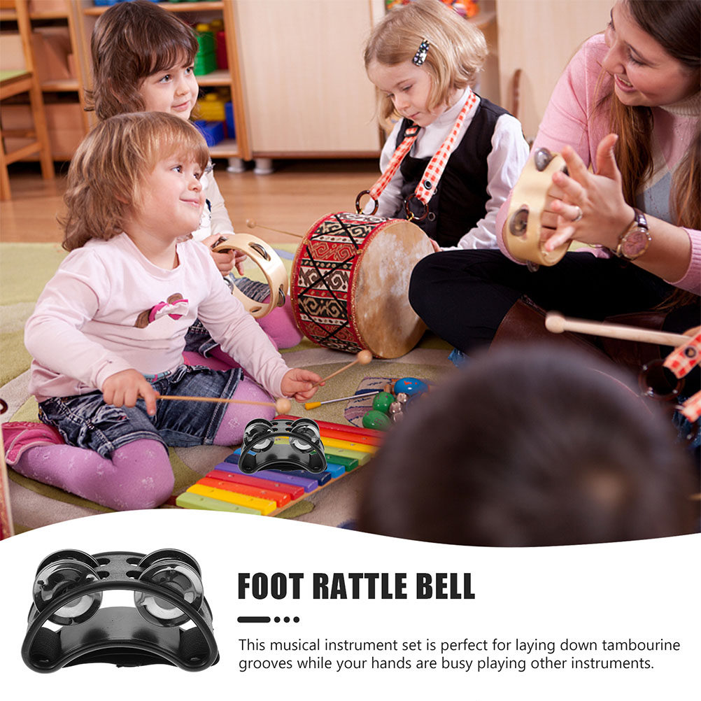 2Pcs Children Foot Bell Musica - Musical Instrument For Toddlers recension och pris