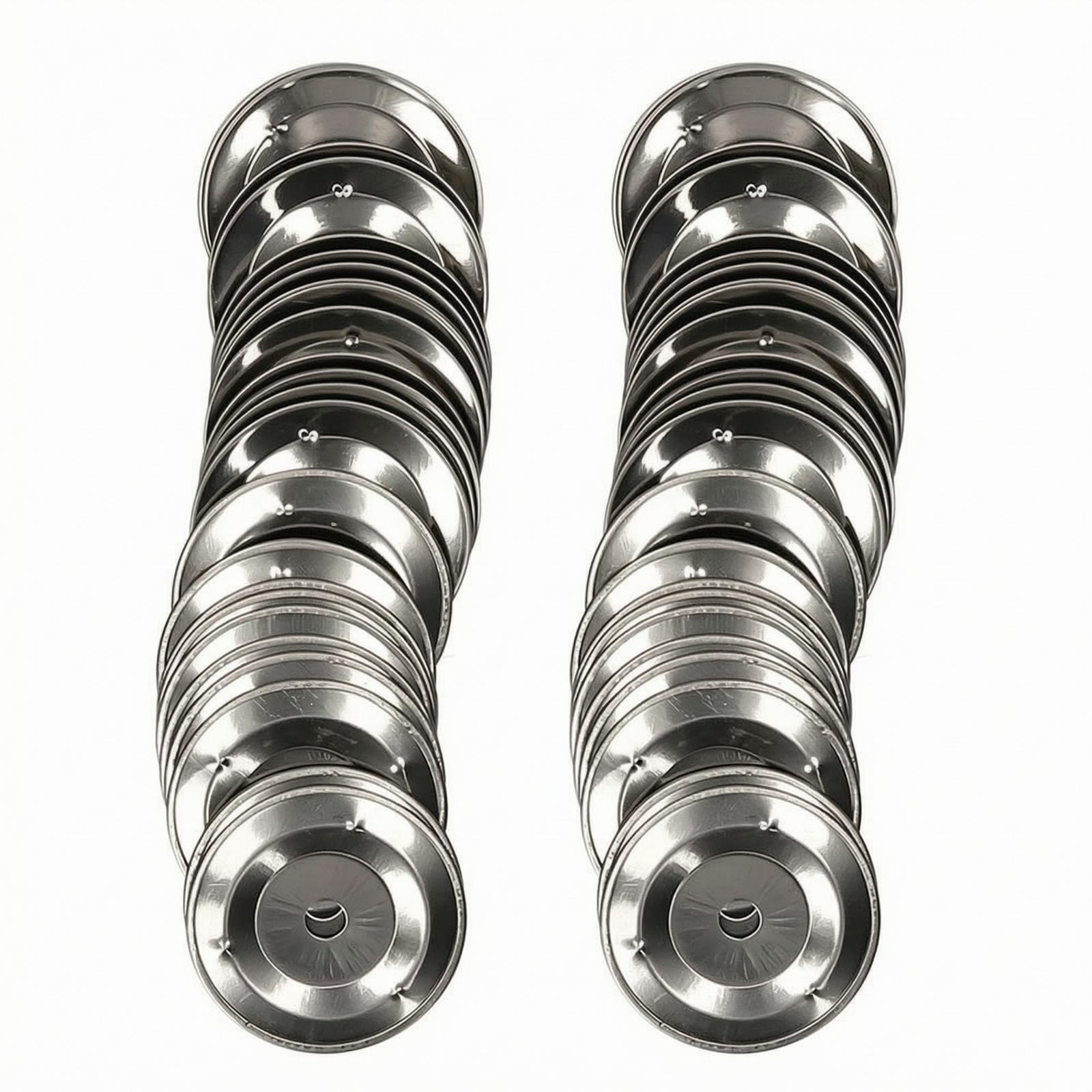 50pcs Steel Tambourine Bells R - Musical Instrument Repair recension och pris