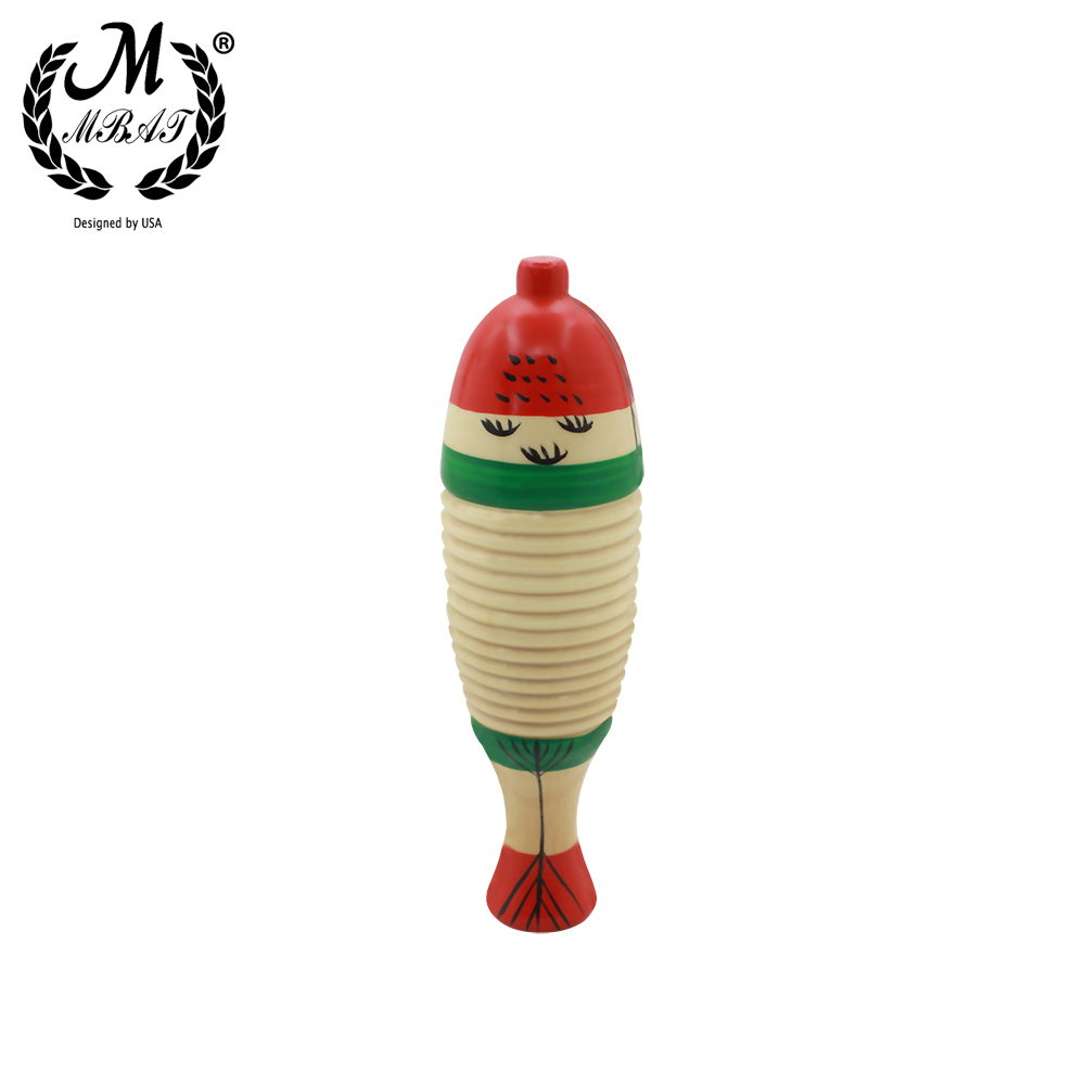 M MBAT Wooden Fish Toy Game Pe - Musical Instrument For Toddlers recension och pris