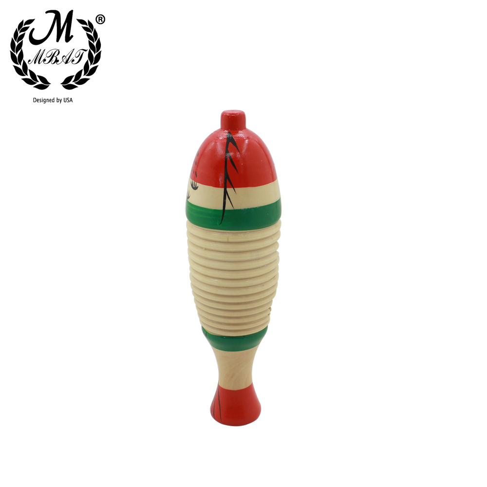 M MBAT Wooden Fish Toy Game Pe - Musical Instrument For Toddlers recension och pris