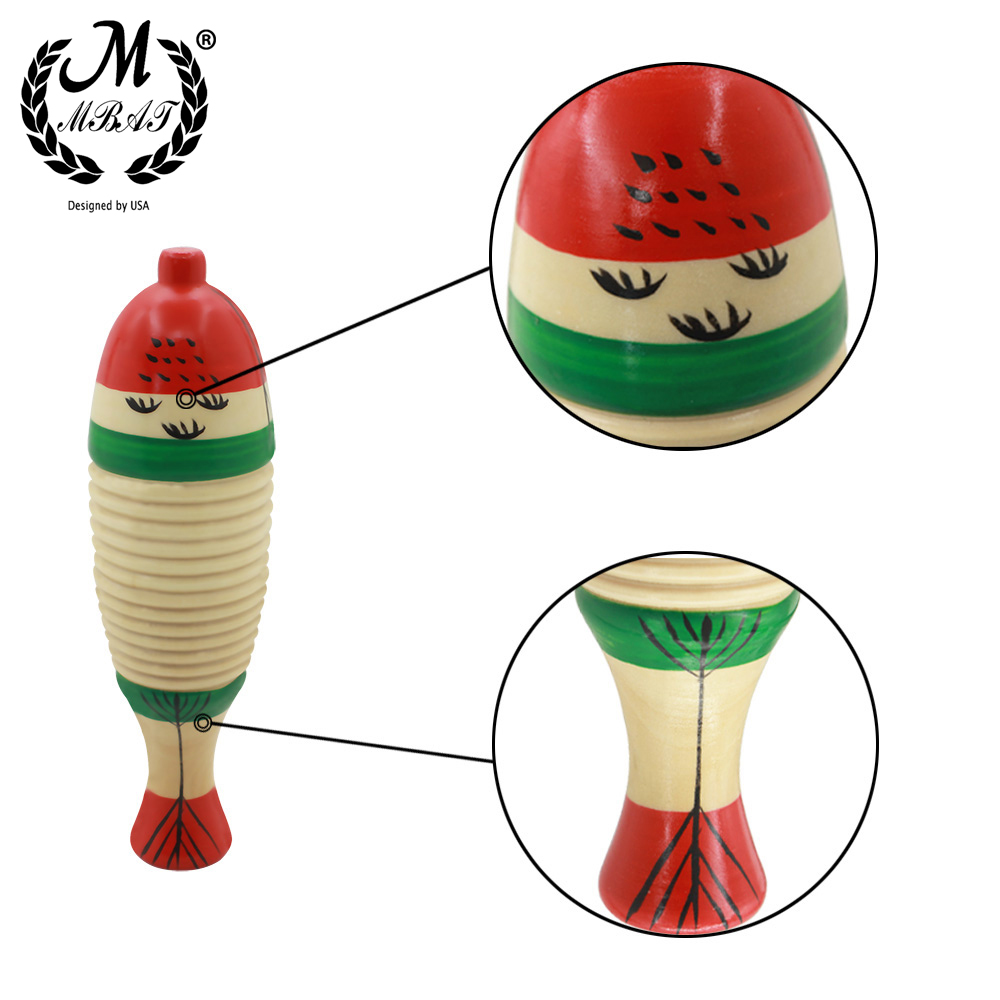 M MBAT Wooden Fish Toy Game Pe - Musical Instrument For Toddlers recension och pris