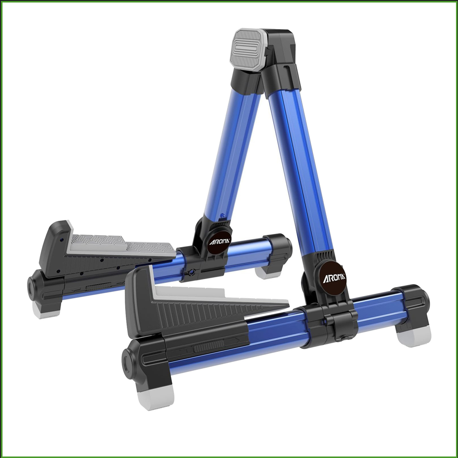 Foldable Aluminum Guitar Stand - Musical Instrument Note recension och pris