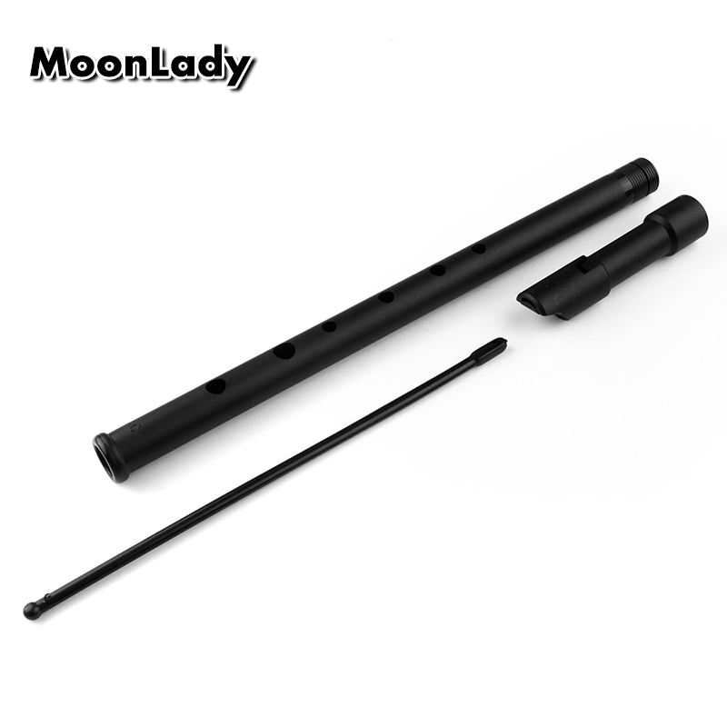 Black ABS Plastic Flute C/D Ke - Musical Instrument Irish recension och pris