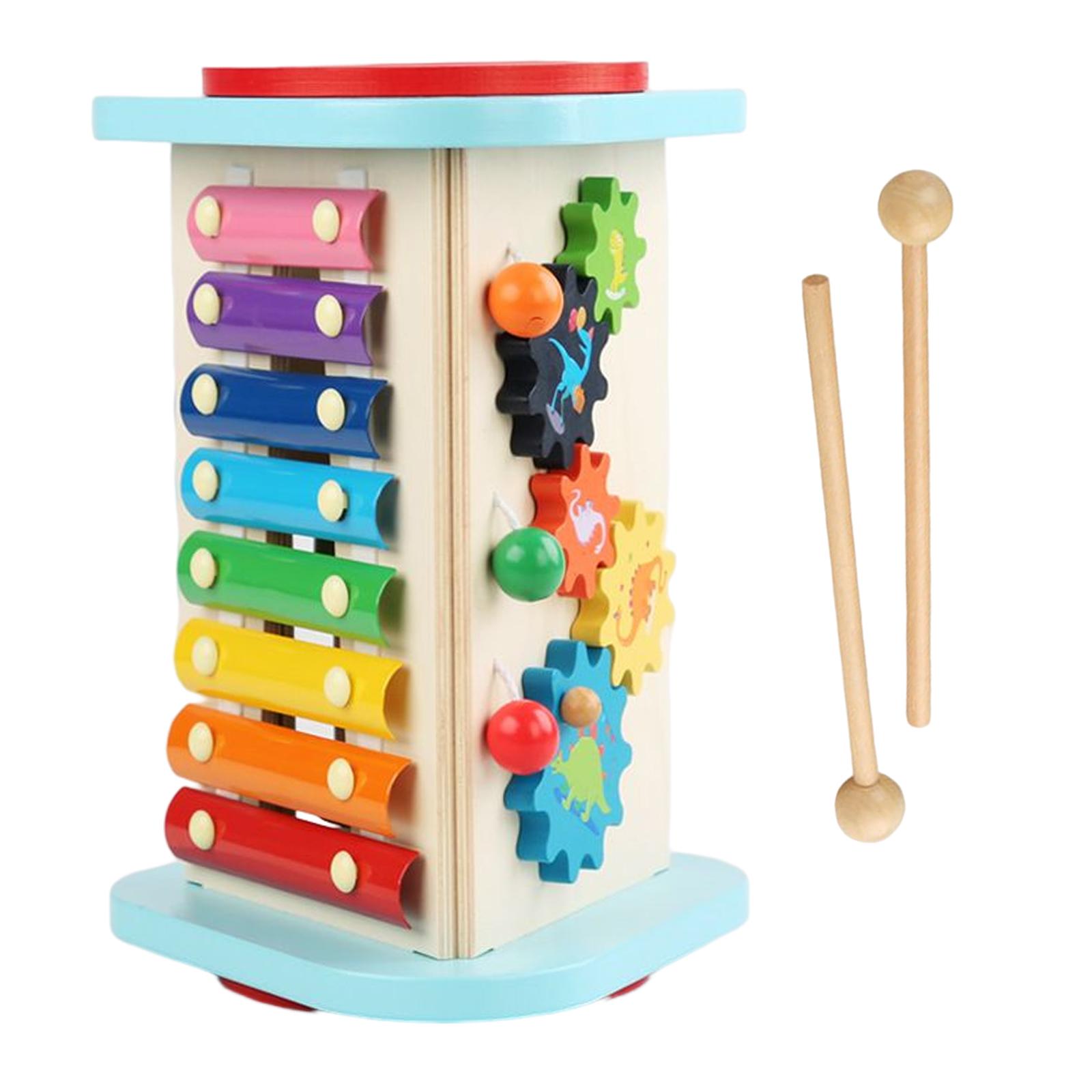 Wooden Music Toy Wood Learning - Musical Instrument For Toddlers recension och pris