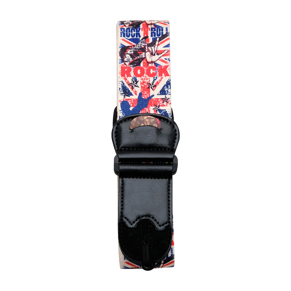 Electric Guitar Strap Embroide - Musical Instrument Band recension och pris