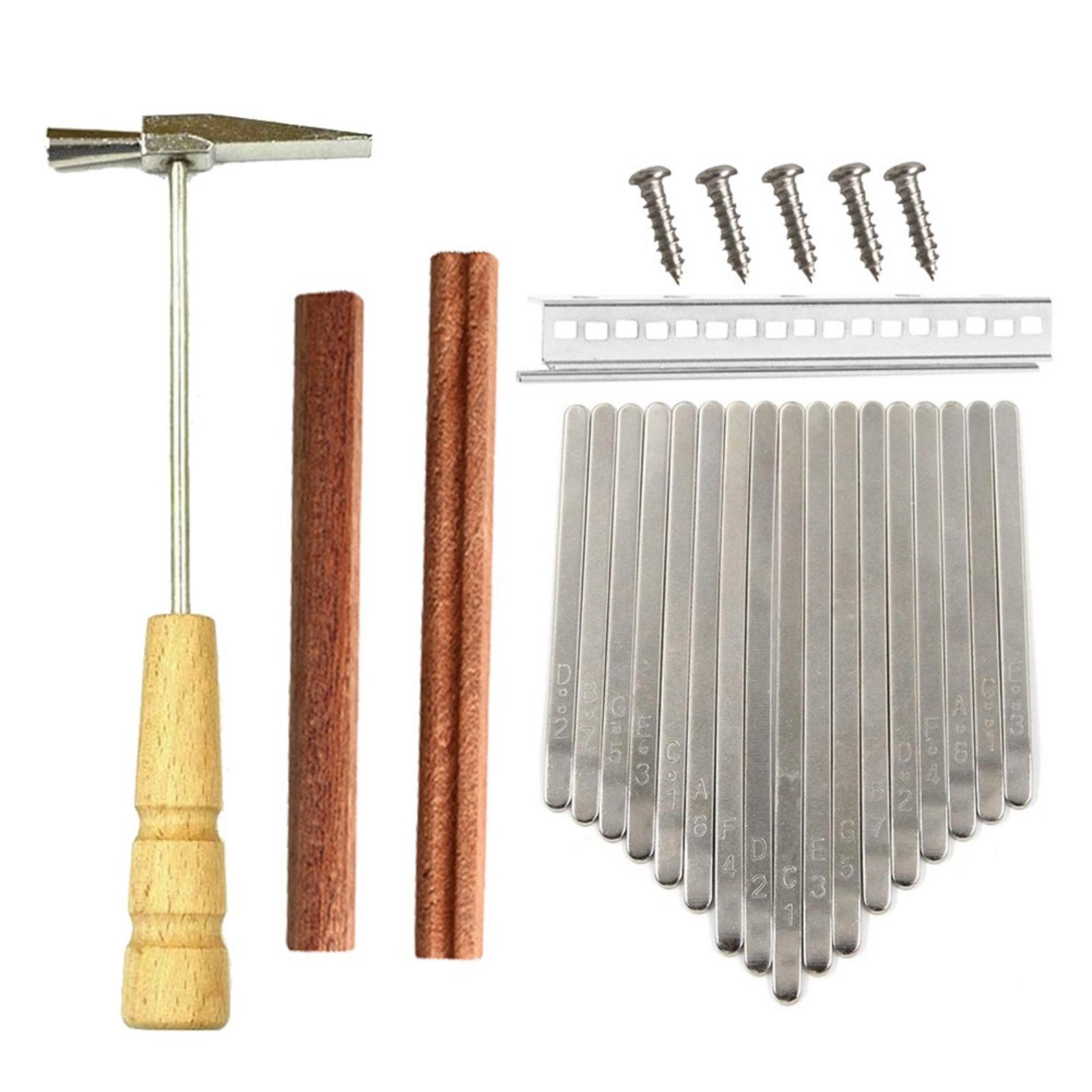 DIY Kalimba Thumb Piano 17 Key - Musical Instrument Repair recension och pris