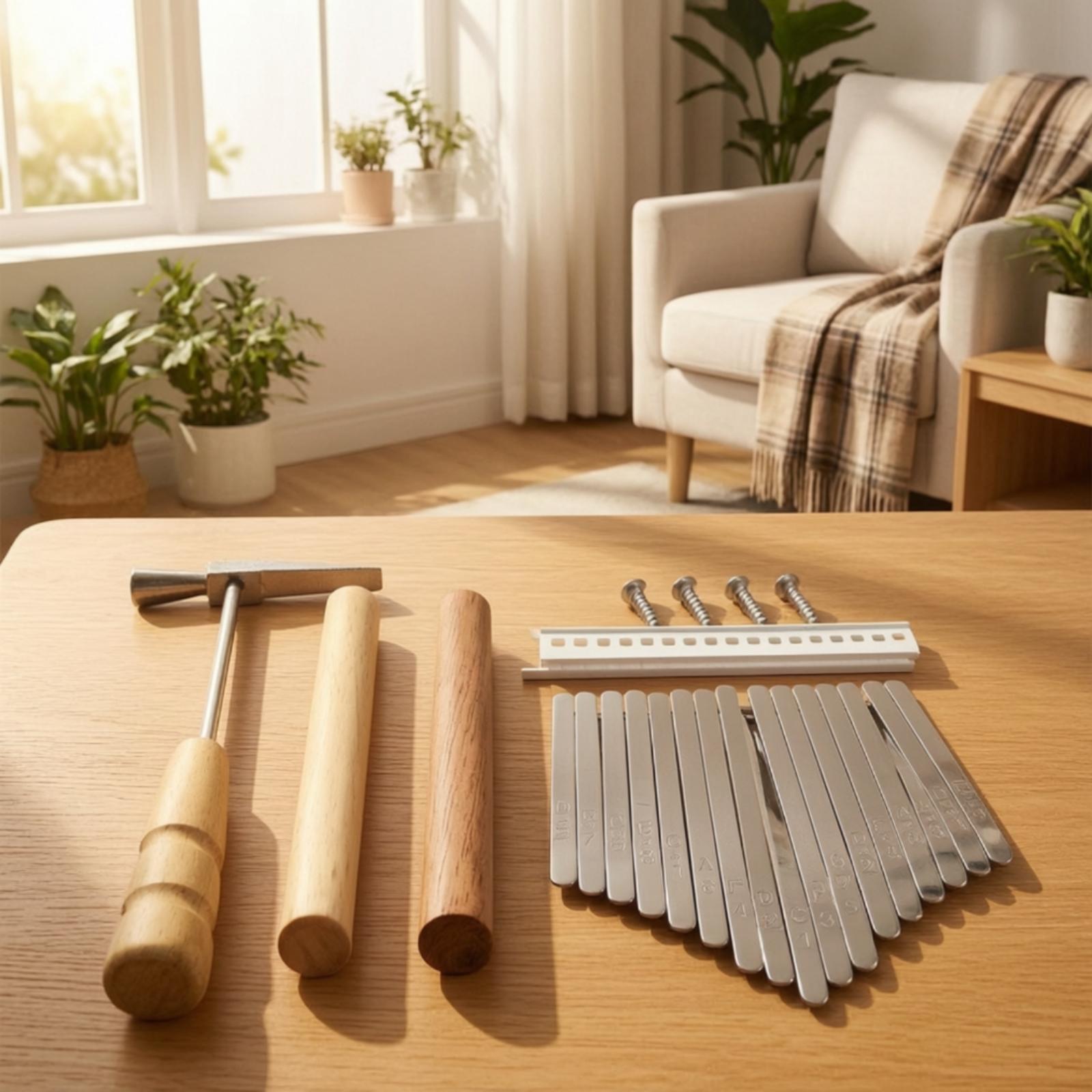 DIY Kalimba Thumb Piano 17 Key - Musical Instrument Repair recension och pris