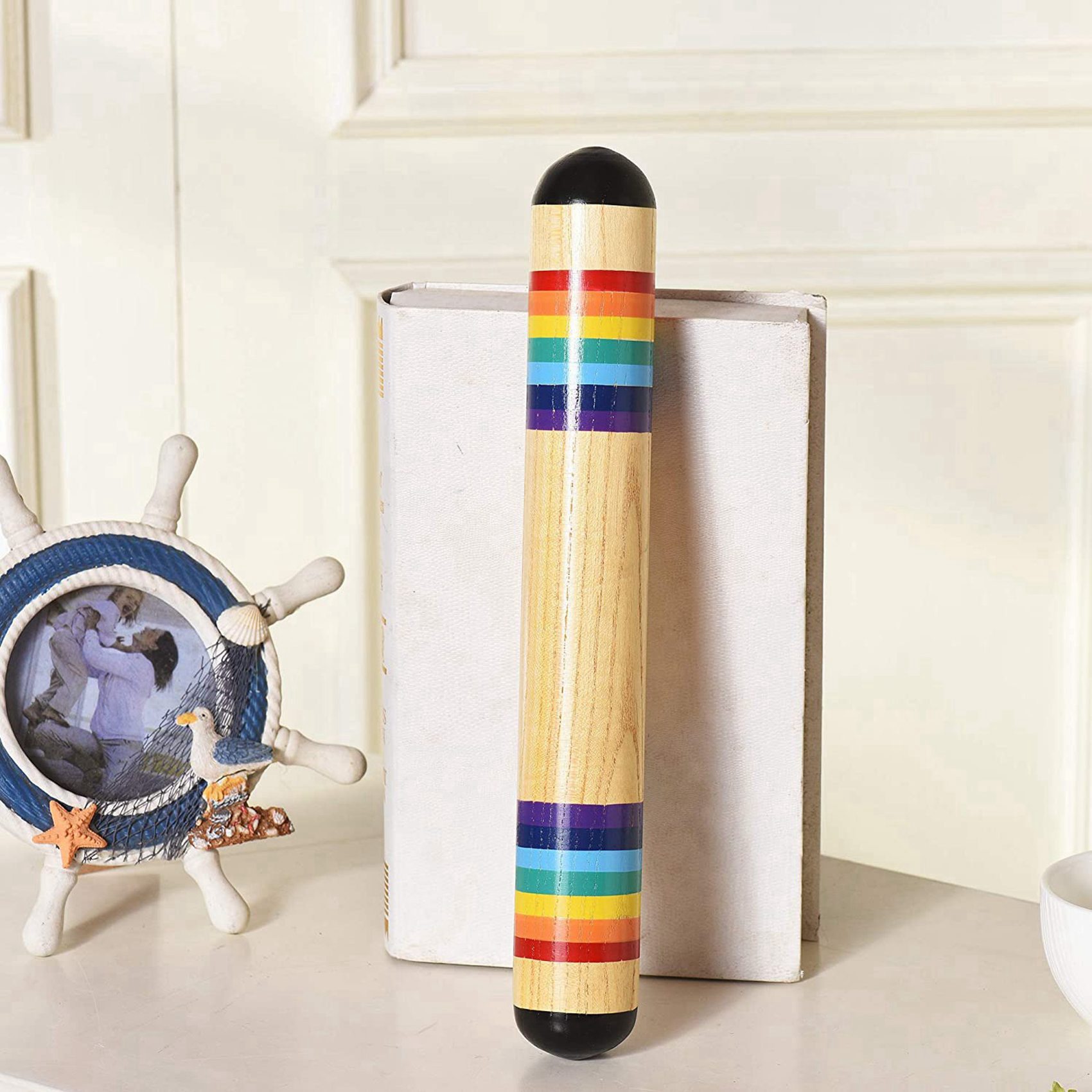 AS98-2X Rain Stick Wooden Rain - Musical Instrument For Toddlers recension och pris