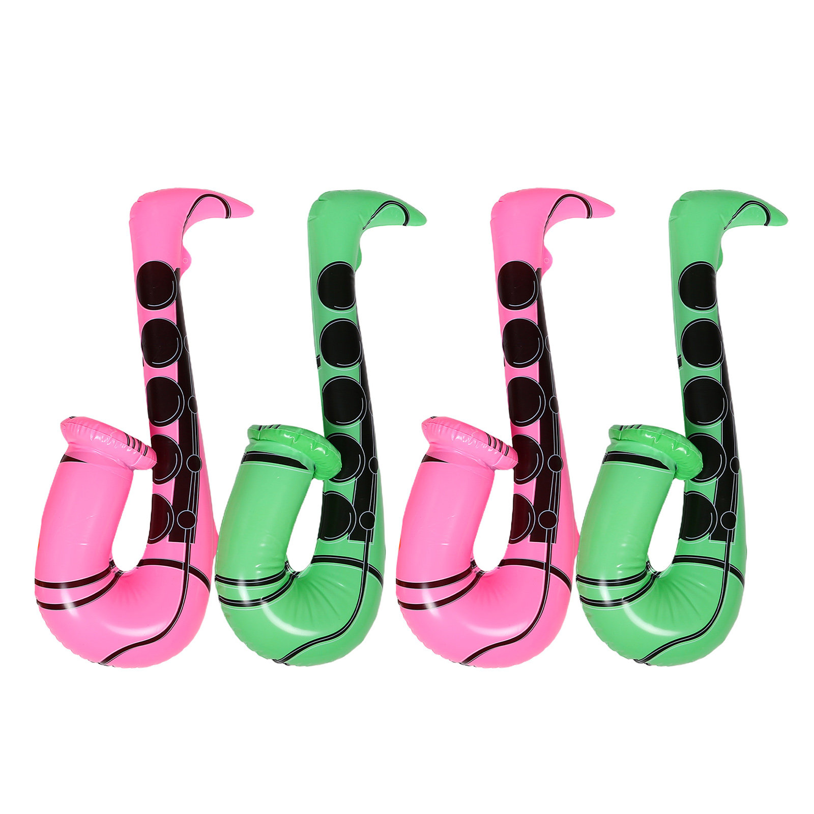 4Pcs Inflatable Saxophone Part - Musical Instrument You Blow Into recension och pris