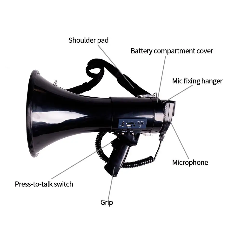 Brand New Portable Megaphone 5 - Musical Instrument Band recension och pris