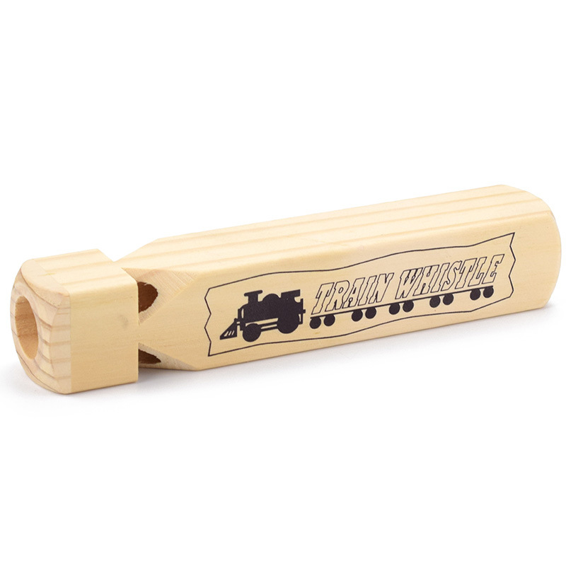 Kids Wooden Train Whistle Musi - Musical Instrument For Toddlers recension och pris